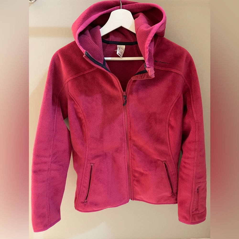 Quechua Women's Pink Fleece Hoodie